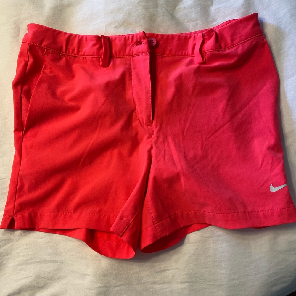 Women’s Nike Golf Dri-Fit Shorts Hot Pink Sz L